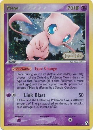 Mew 10/92 - EX Legend Maker