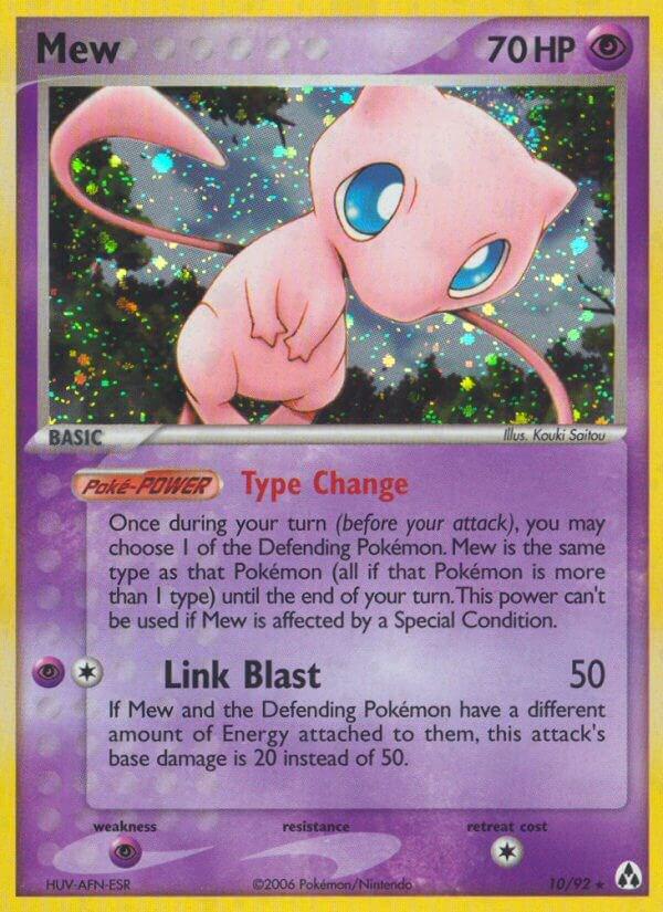 Mew 10/92 - EX Legend Maker