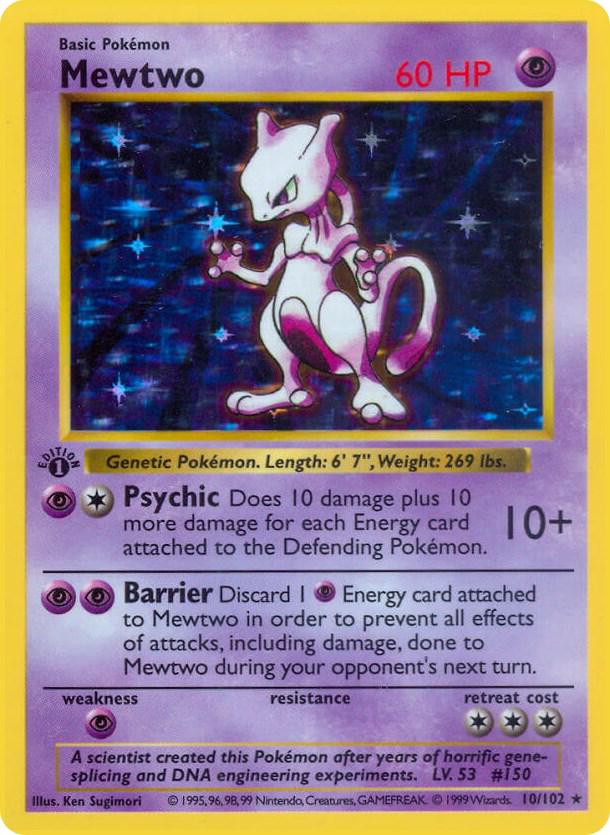 Mewtwo 10/102 - Base Set