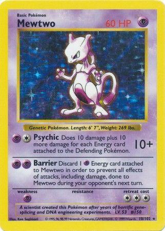 Mewtwo 10/102 - Base Set