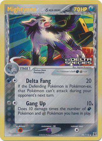 Mightyena 24/113 - EX Delta Species