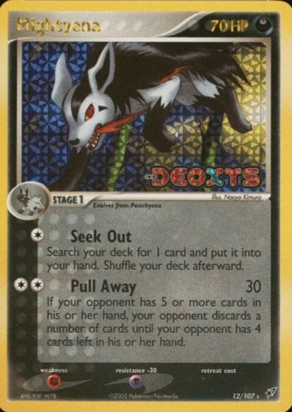 Mightyena 12/107 - EX Deoxys
