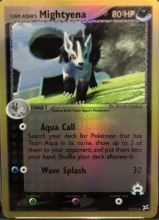 Mightyena 30/95 - EX Team Magma vs Team Aqua