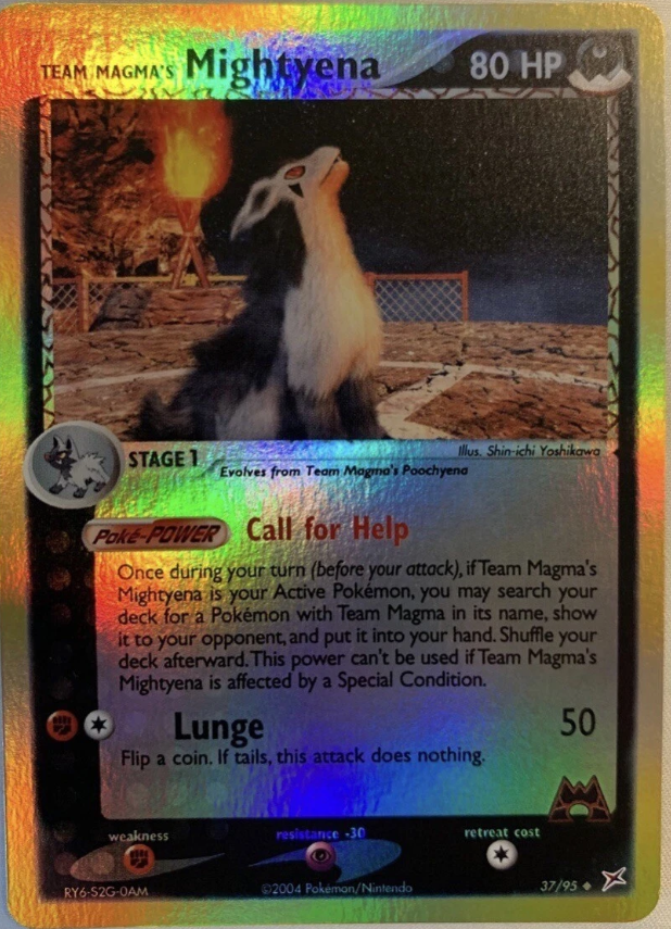 Mightyena 37/95 - EX Team Magma vs Team Aqua