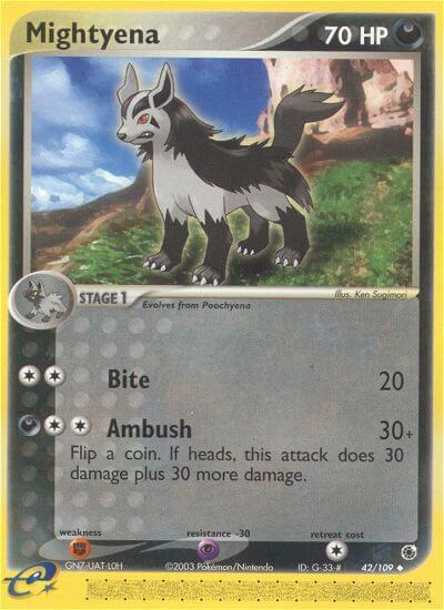 Mightyena 42/109 - EX Ruby & Sapphire