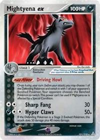 Mightyena EX 101/110 - EX Holon Phantoms