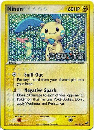 Minun 41/107 - EX Deoxys