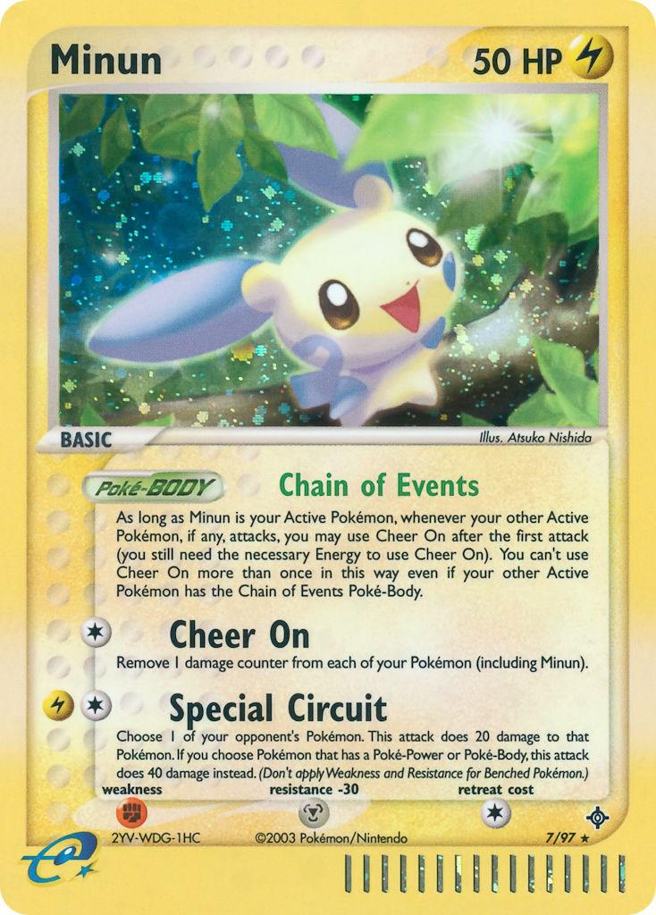 Minun 7/97 - EX Dragon