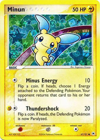 Minun 67/101 - EX Hidden Legends