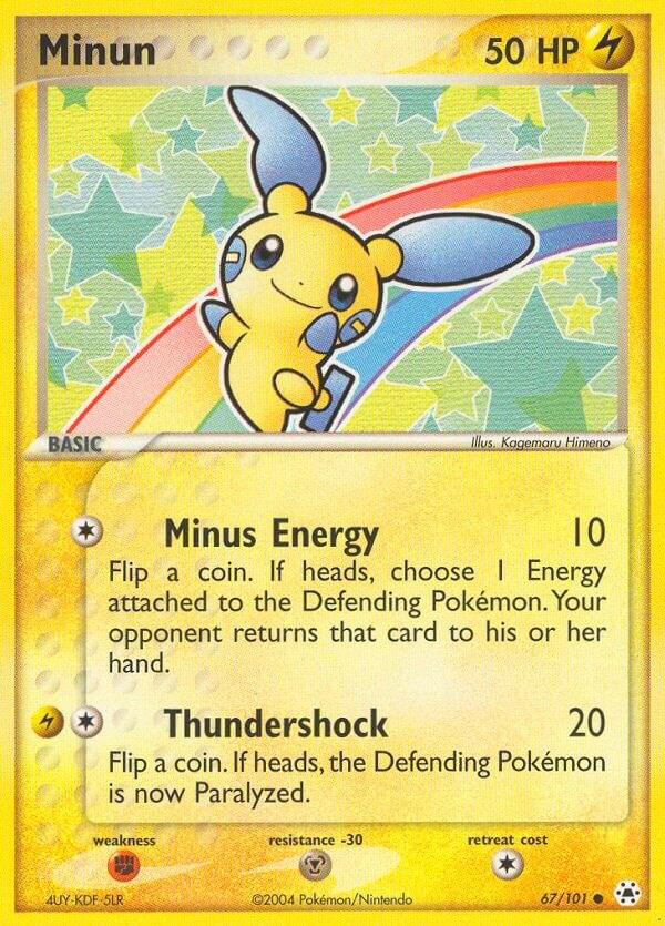 Minun 67/101 - EX Hidden Legends