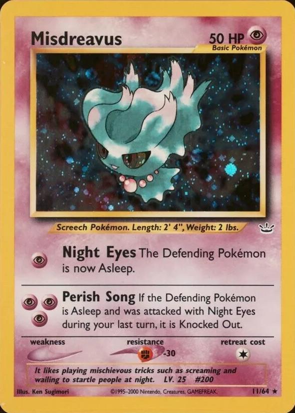 Misdreavus 11/64 - Neo Revelation