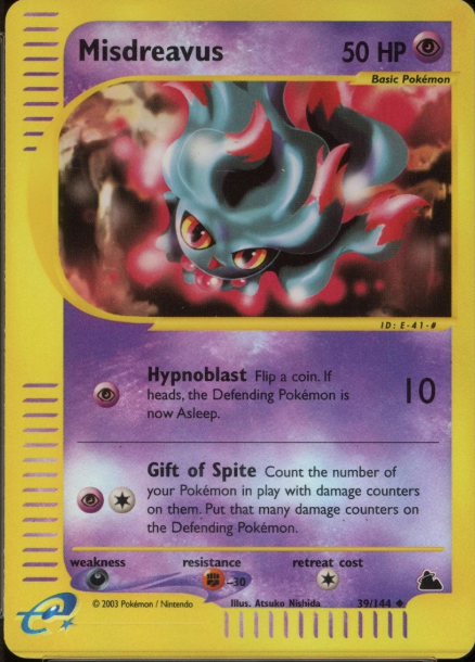 Misdreavus 39/144 - Skyridge