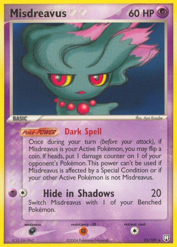 Misdreavus 25/109 - EX Team Rocket Returns