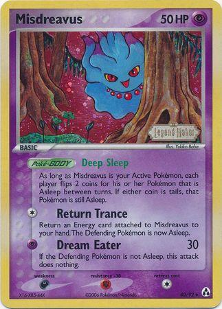 Misdreavus 40/92 - EX Legend Maker