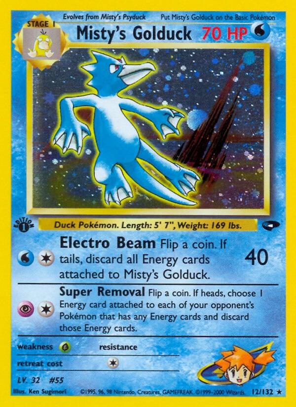Misty's Golduck 12/132 - Gym Challenge