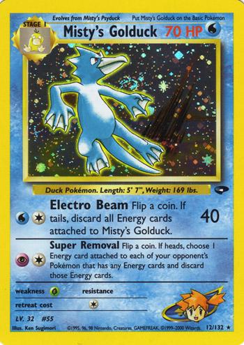 Misty's Golduck 12/132 - Gym Challenge