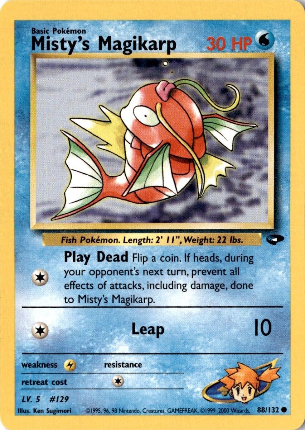 Misty's Magikarp 88/132 - Gym Challenge