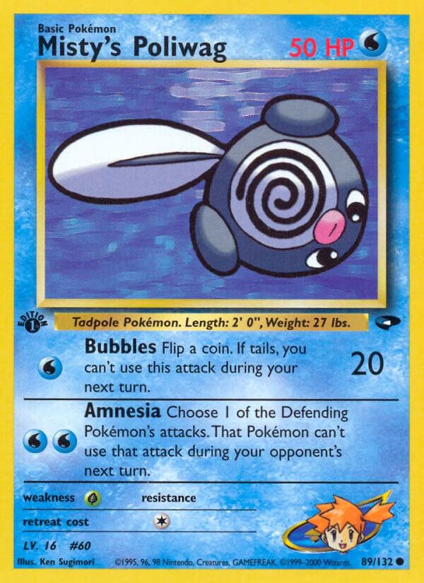Misty's Poliwag 89/132 - Gym Challenge