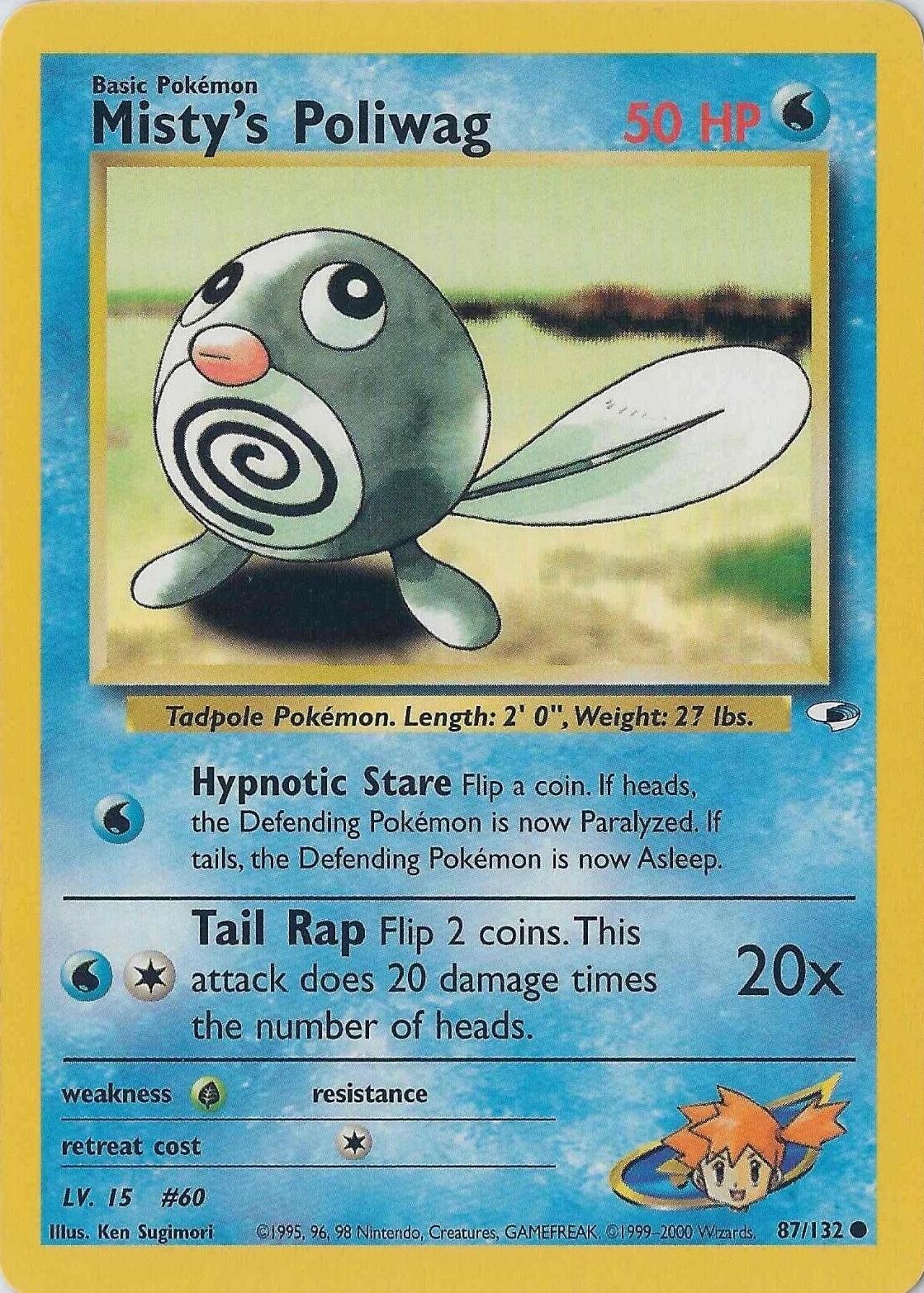 Misty's Poliwag 87/132 - Gym Heroes