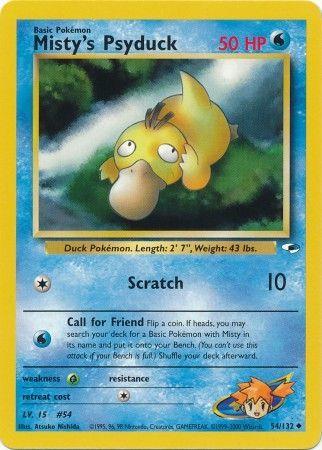 Misty's Psyduck 54/132 - Gym Heroes