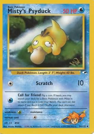 Misty's Psyduck 54/132 - Gym Heroes