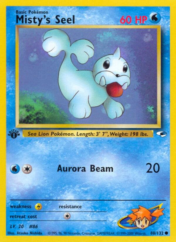 Misty's Seel 88/132 - Gym Heroes