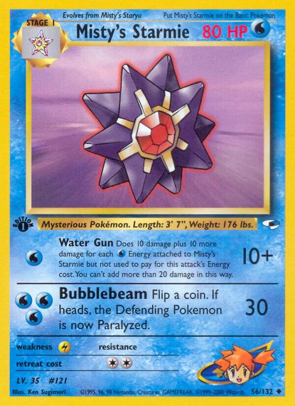 Misty's Starmie 56/132 - Gym Heroes