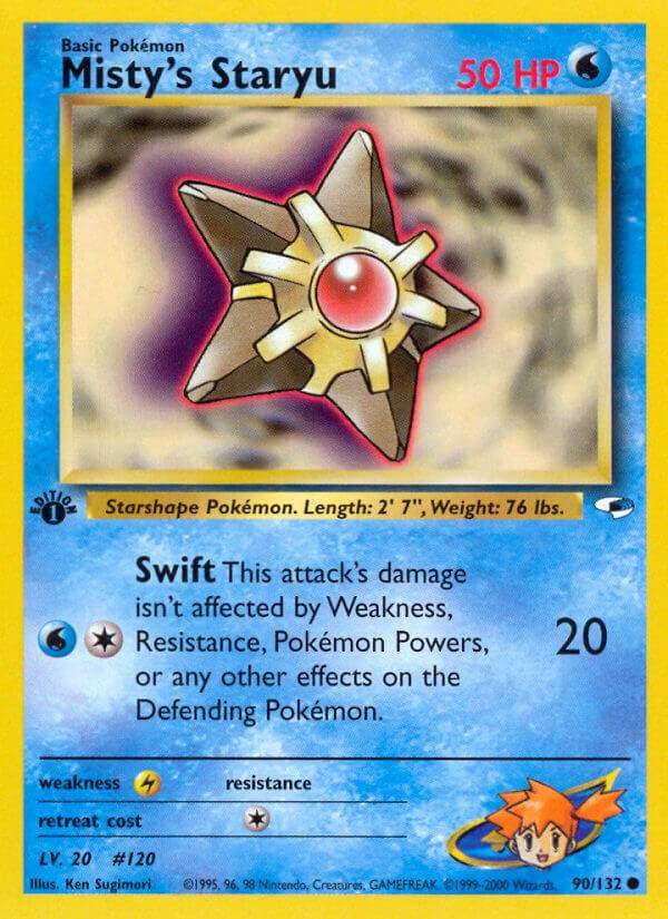 Misty's Staryu 90/132 - Gym Heroes