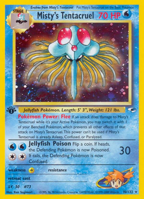 Misty's Tentacruel  10/132 - Gym Heroes
