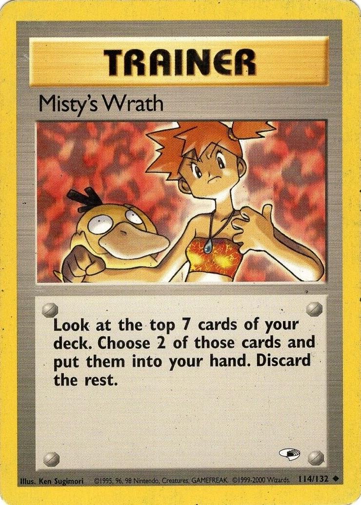 Misty's Wrath 114/132 - Gym Heroes