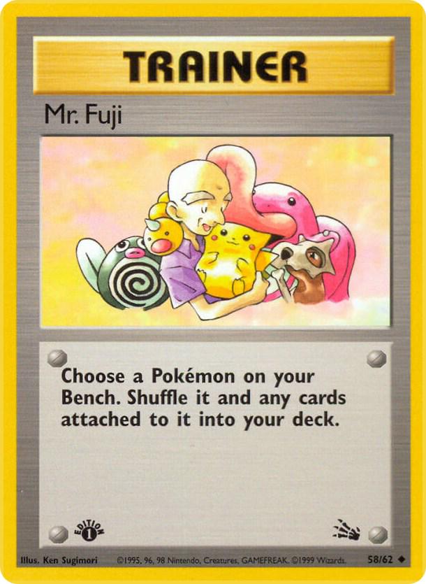 Mr. Fuji 58/62 - Fossil Set