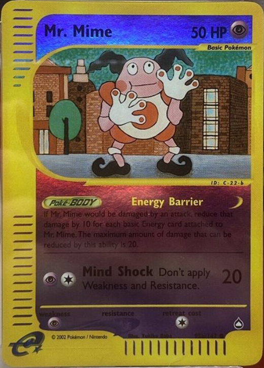 Mr. Mime 95b/147 - Aquapolis