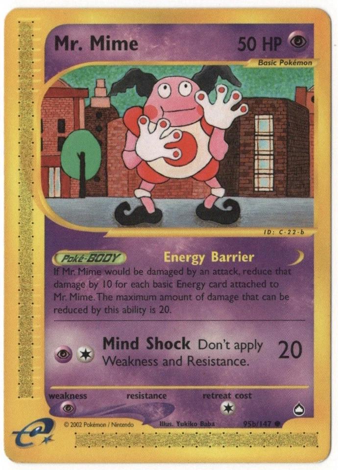 Mr. Mime 95b/147 - Aquapolis