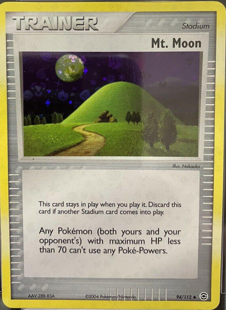 Mt. Moon 94/112 - EX Fire Red & Leaf Green