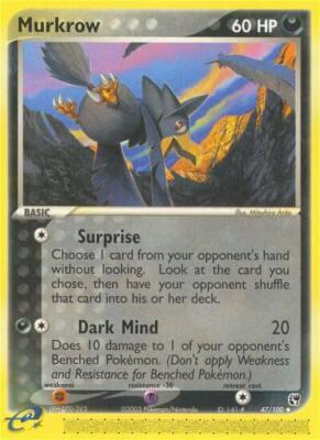 Murkrow 47/100 - EX Sandstorm
