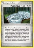 Mysterious Fossil 92/110 - EX Holon Phantoms
