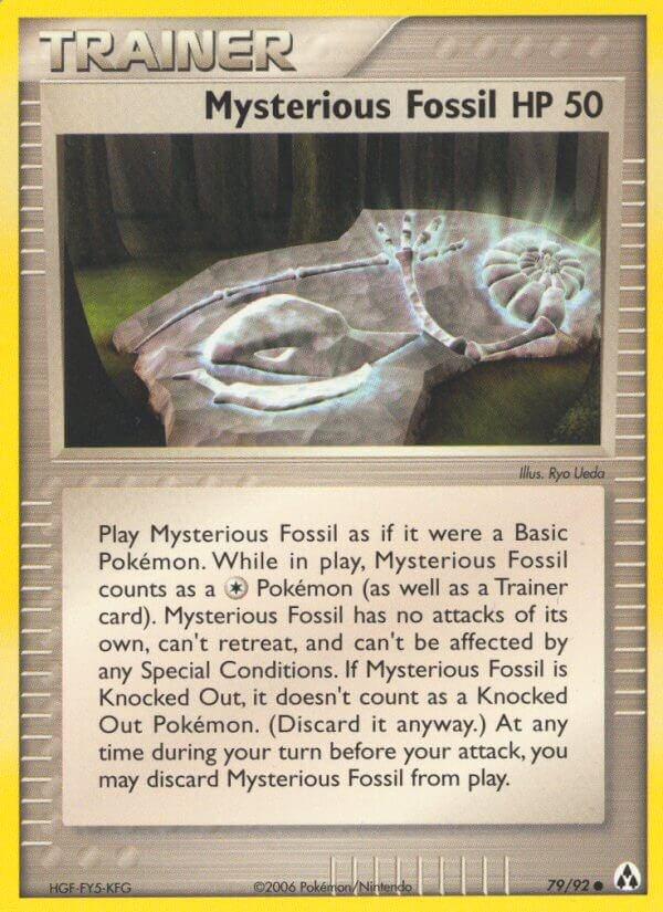 Mysterious Fossil 79/92 - EX Legend Maker