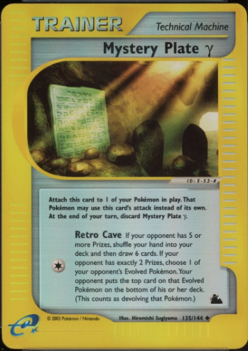 Mystery Plate Gamma 135/144 - Skyridge