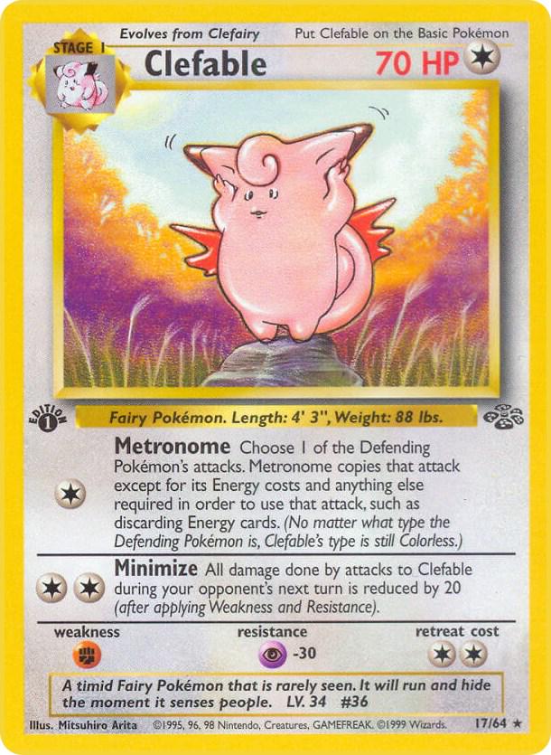 Clefable 17/64 - Jungle Set