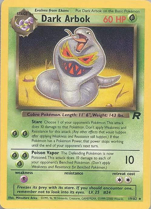 Dark Arbok 19/82 - Team Rocket