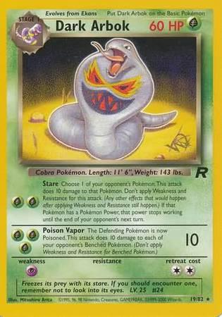 Dark Arbok 19/82 - Team Rocket