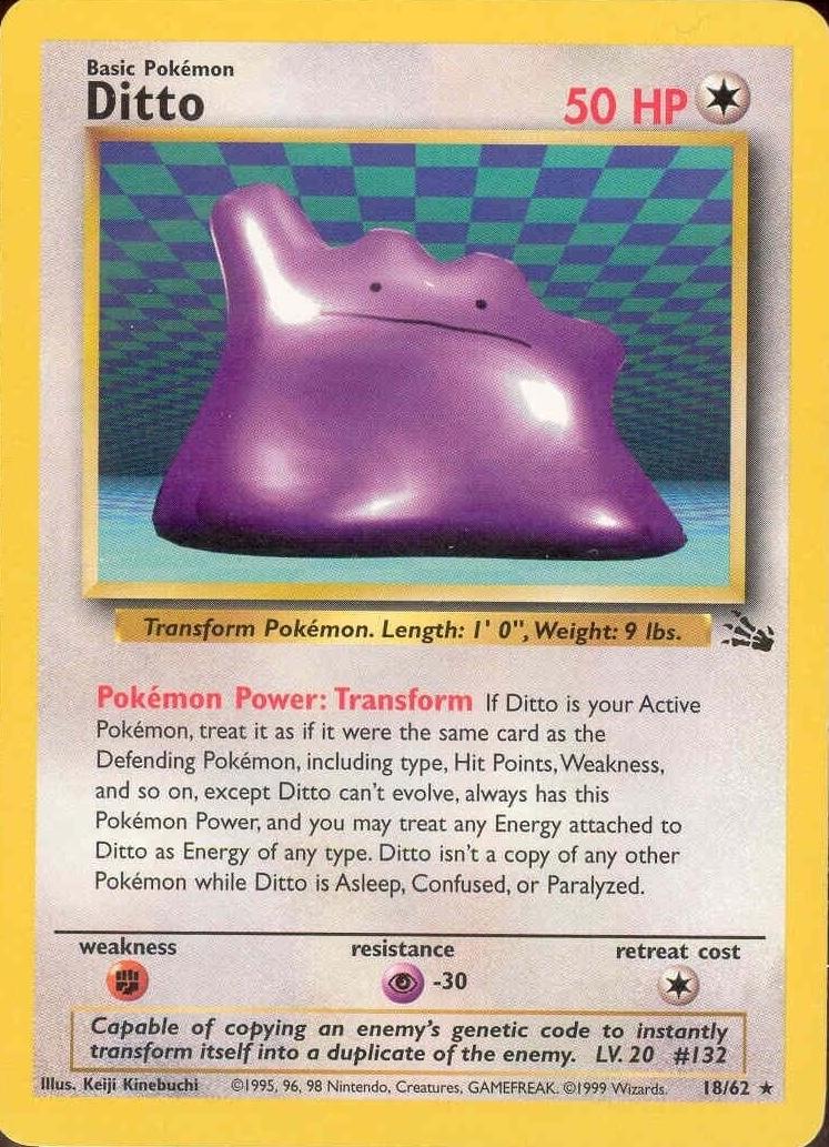 Ditto 18/62 - Fossil Set