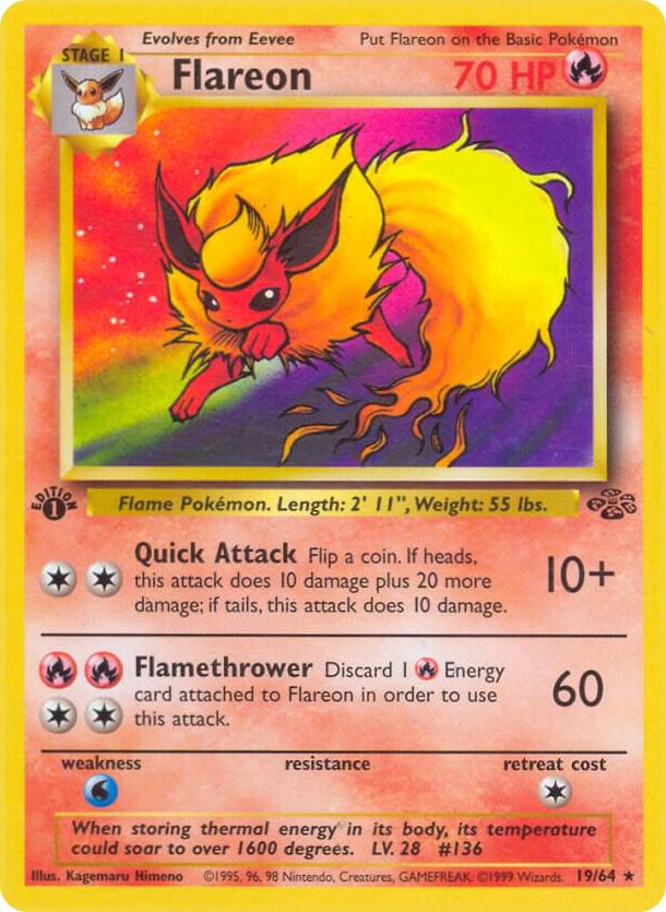 Flareon 19/64 - Jungle Set