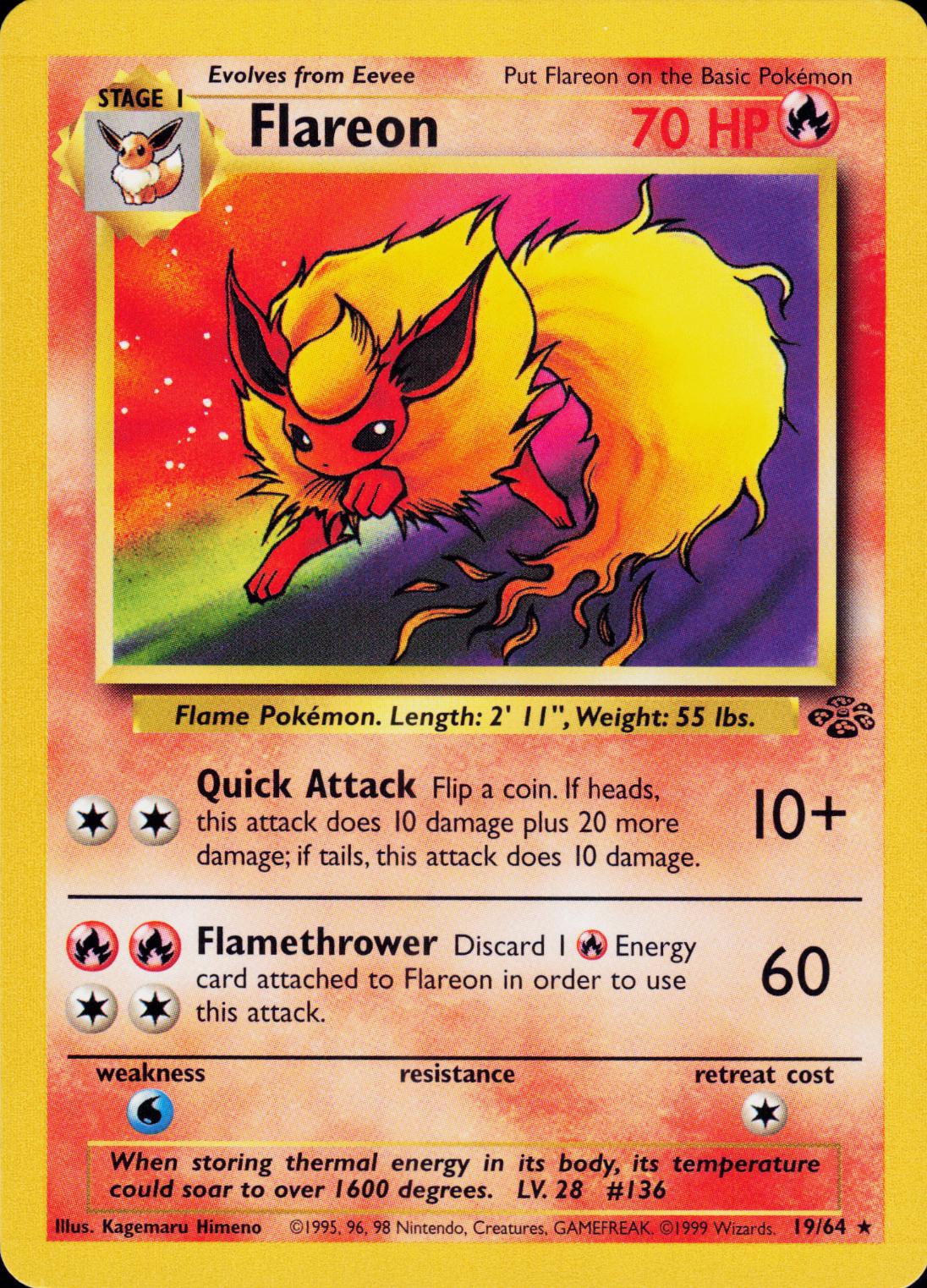 Flareon 19/64 - Jungle Set