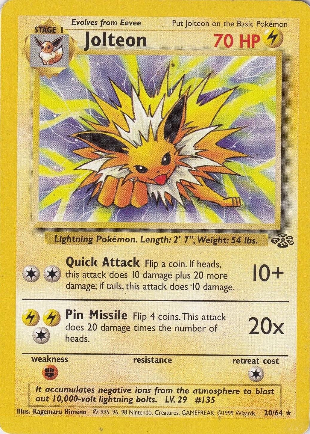 Jolteon 20/64 - Jungle Set