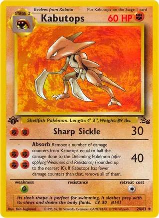 Kabutops 24/62 - Fossil Set