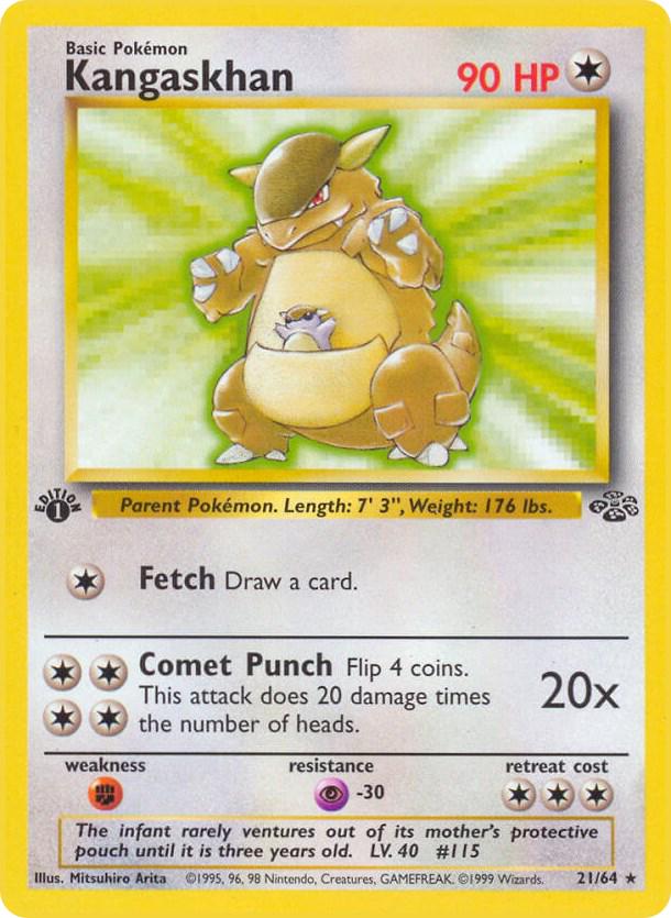Kangaskhan 21/64 - Jungle Set