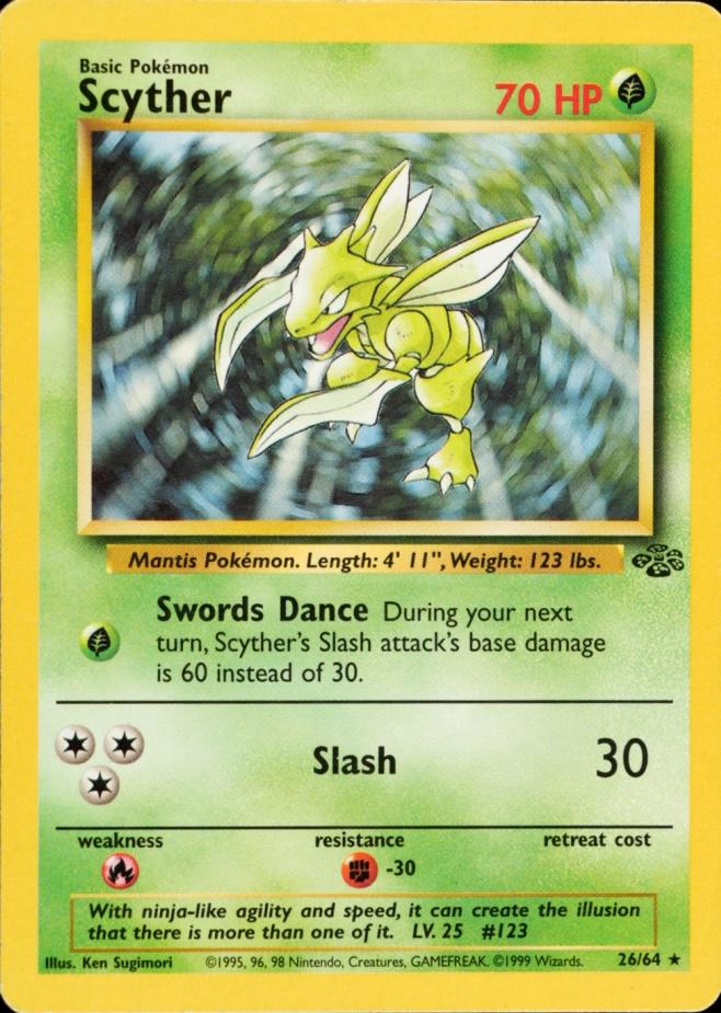 Scyther 26/64 - Jungle Set