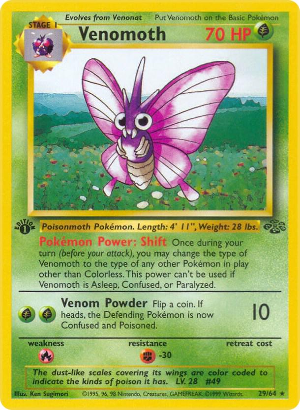 Venomoth 29/64 - Jungle Set
