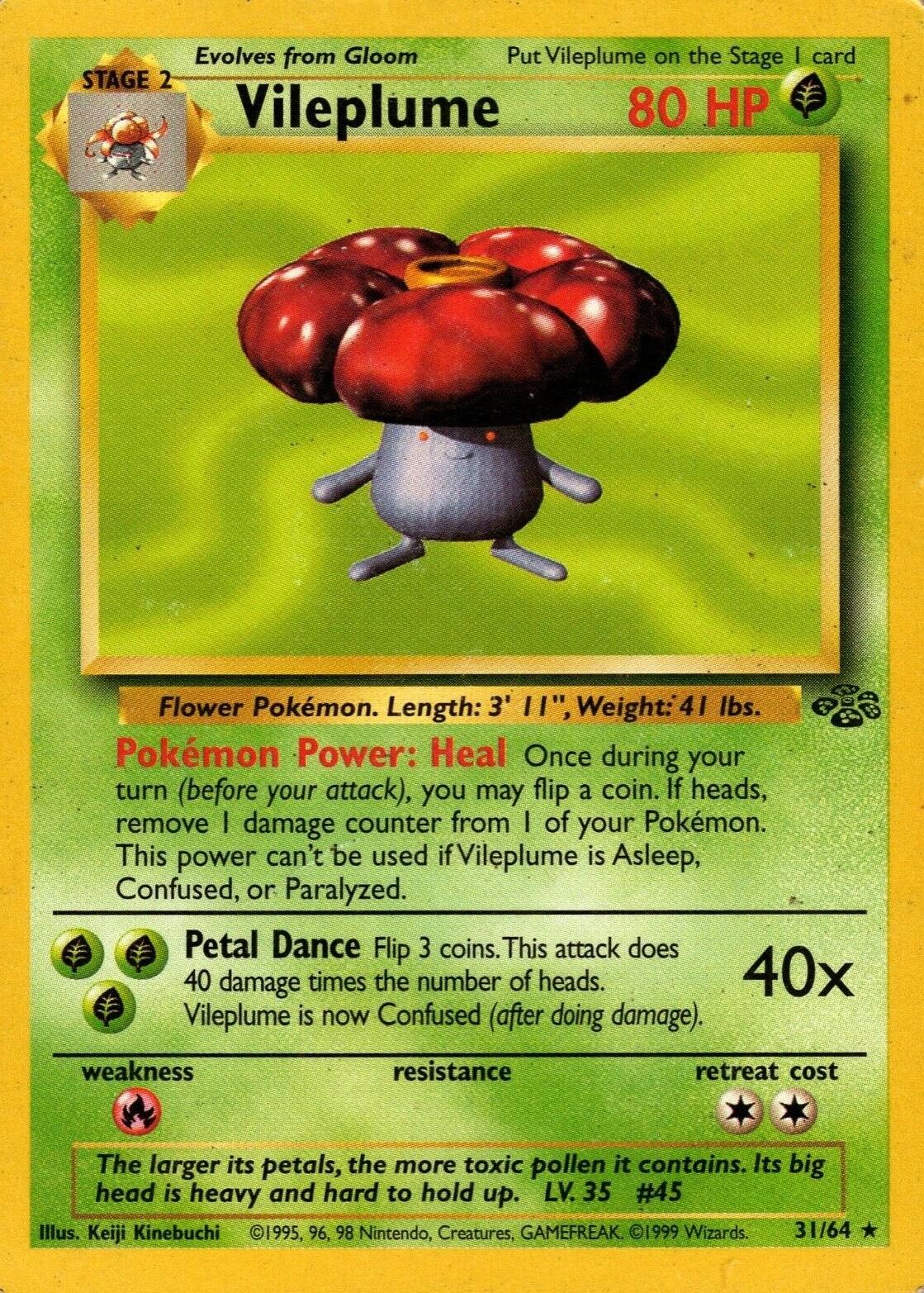 Vileplume 31/64 - Jungle Set